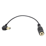 Elbow-10-Pin-Mini-USB-to-3.5mm-Mic-Adapter-Cable-for-GoPro-HERO4-/3+-/3,-Length:-16.5cm