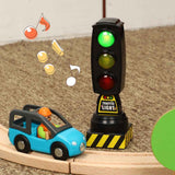 Electric-Light-and-Music-Can-Switch-Children-Traffic-Lights-Traffic-Lights-Toy-Model(Black)