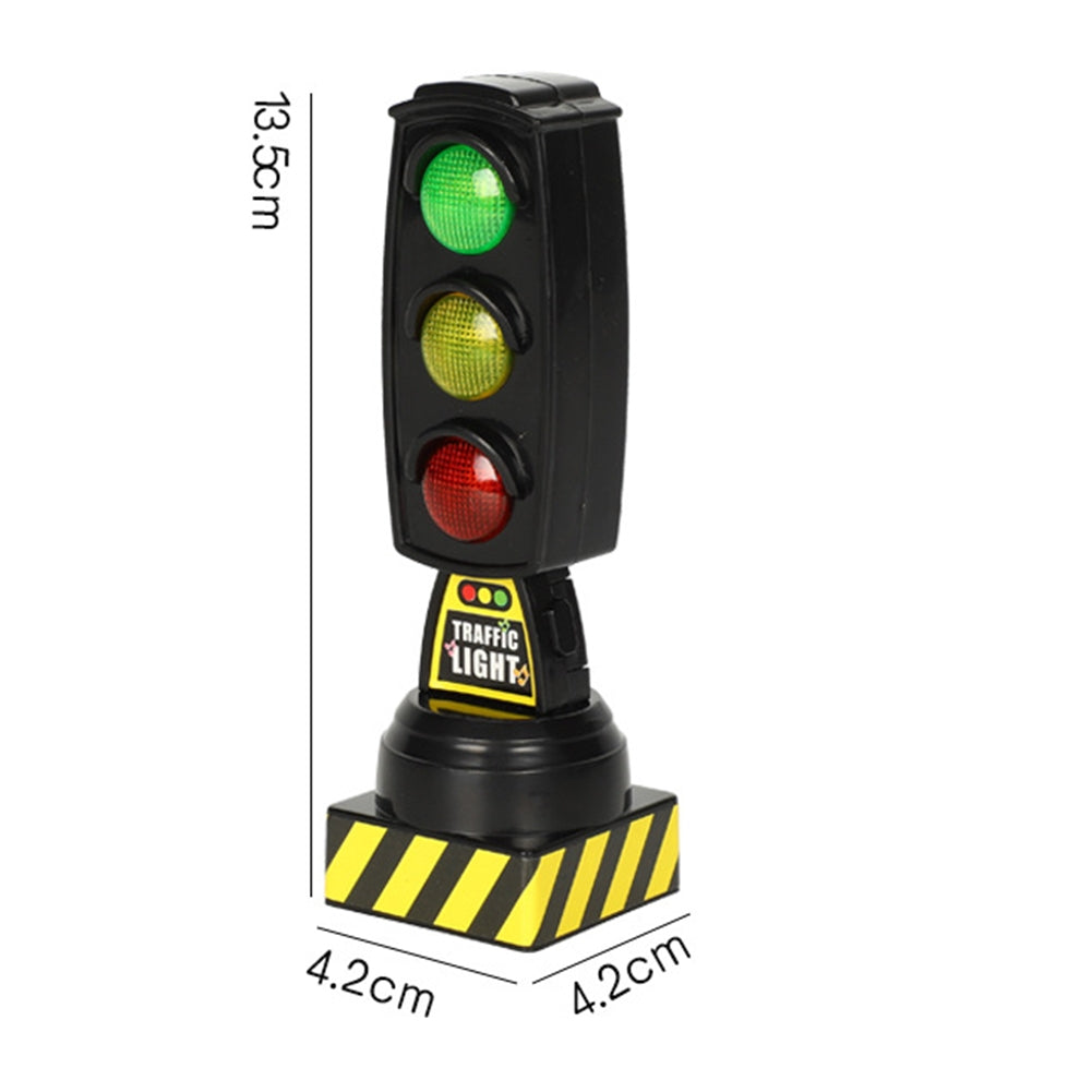 Electric-Light-and-Music-Can-Switch-Children-Traffic-Lights-Traffic-Lights-Toy-Model(Black)