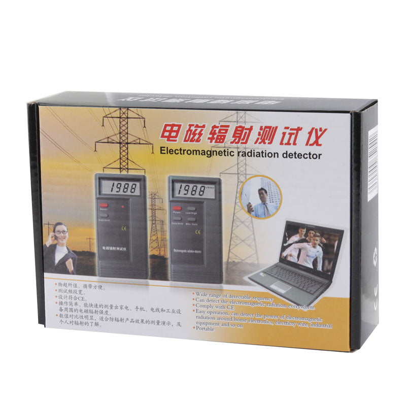 Electromagnetic-Radiation-Detector-EMF-Meter-Tester(Black)