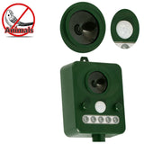 Environmental-Friendly-White-+-Red-Light-Solar-powered-LED-Ultrasonic-Animal-Repeller-Bird-Cat-Dog-Control-Device-With-6.5V-/-0.1W-Solar-Panel-&-PIR-Sensor-&-Light-Sensor,-Got-the-CE-/-ROHS-Certification