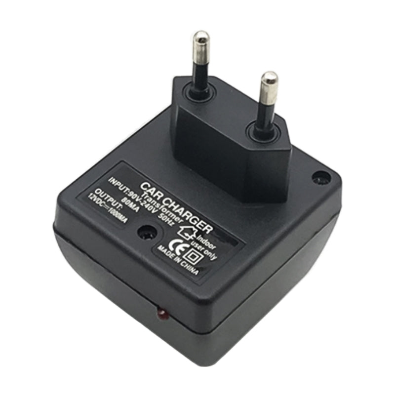 EU-Plug-Car-Charger-Switch(Black)