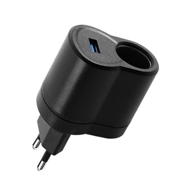 EU-Plug-Home-Cigarette-Lighter-Socket-Car-Power-Converter,-Plug-Specifications: