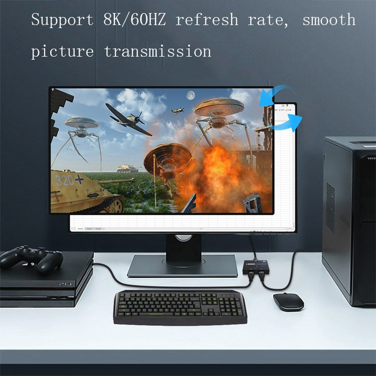 F0301-HDMI-2.1-Two-Way-Switcher-PS5-Dedicated-One-In-Two-High-Definition-Switcher