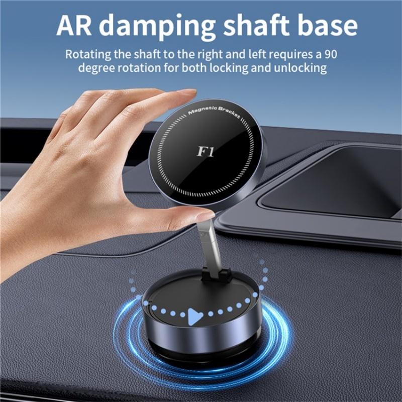 F1-Dashboard-Mount-Strong-Suction-Navigation-Stand-Universal-Magnetic-Car-Phone-Holder(Tarnish)