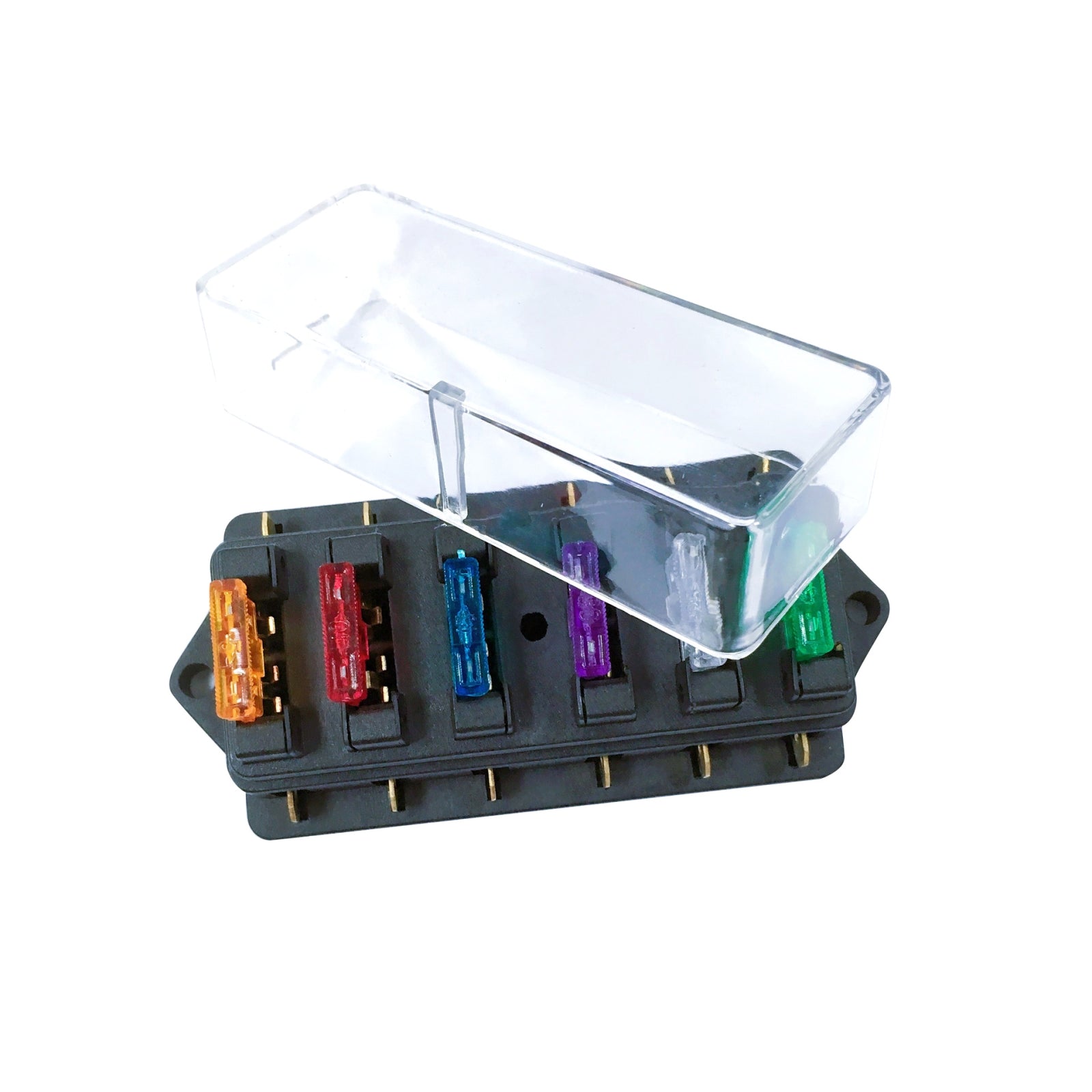 F458-Z-Direct-6-Way-Fuse-Holder-Car-DC-Modification-Insurance-Box