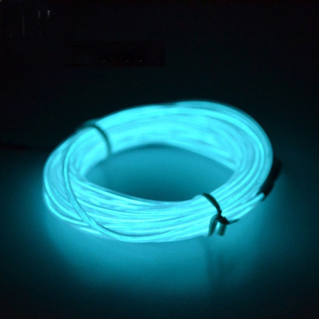 Flexible-LED-Light-EL-Wire-String-Strip-Rope-Glow-Decor-Neon-Lamp-USB-Controlle-3M-Energy-Saving-Mask-Glasses-Glow-Line-F277(Ice-Blue-Light)