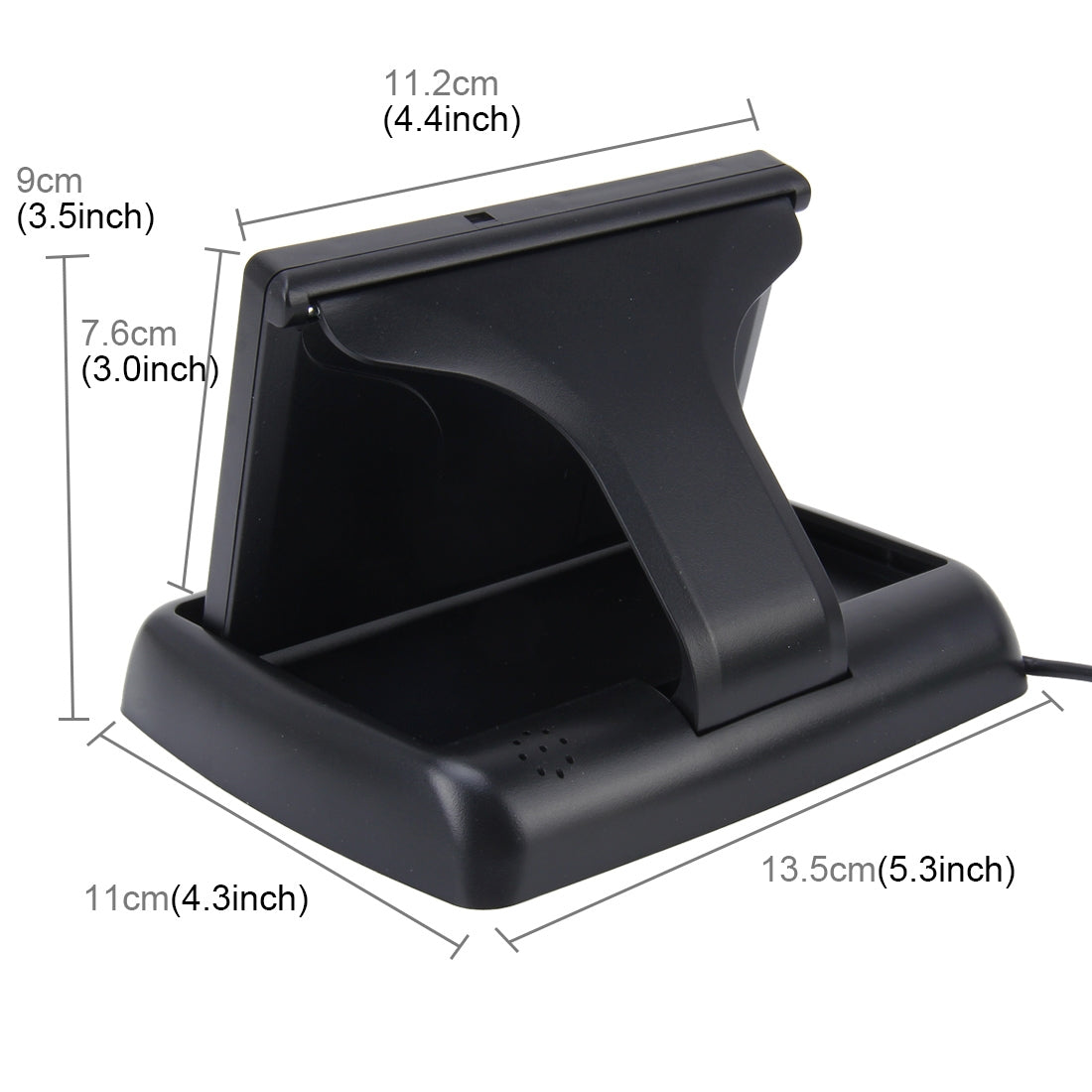 Foldable-4.3-inch-Digital-TFT-LCD-Car-High-Definition-Monitor,-Support-Reverse-Automatic-Screen-Function