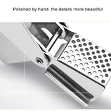 Food-Grade-304-Stainless-Steel-Garlic-Press-Presser-Crusher-Slicer