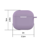 For-AirPods-4-Silicone-Earphone-Protective-Case-with-Hook(Grey)