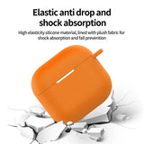 For-AirPods-4-Silicone-Earphone-Protective-Case-with-Hook(White)