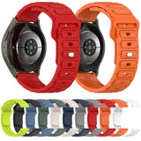 For-Amazfit-20mm-I-Shaped-Silicone-Watch-Band(Orange)