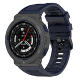 For-Amazfit-Active-Edge-A2212-Solid-Color-Silicone-Watch-Band(Blue)