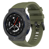 For-Amazfit-Active-Edge-A2212-Solid-Color-Silicone-Watch-Band(Green)