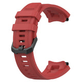 For-Amazfit-Active-Edge-A2212-Solid-Color-Silicone-Watch-Band(Red)
