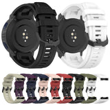 For-Amazfit-Active-Edge-A2212-Solid-Color-Silicone-Watch-Band(Red)