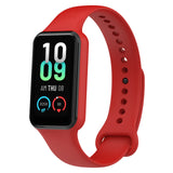 For-Amazfit-Band-7-Silicone-Watch-Band(Red)