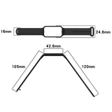 For-Amazfit-Band-7-Silicone-Watch-Band(Red)