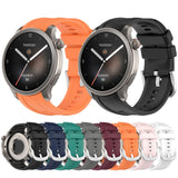 For-Amazfit-Balance-A2286-Vertical-Texture-Silicone-Watch-Band(Black)