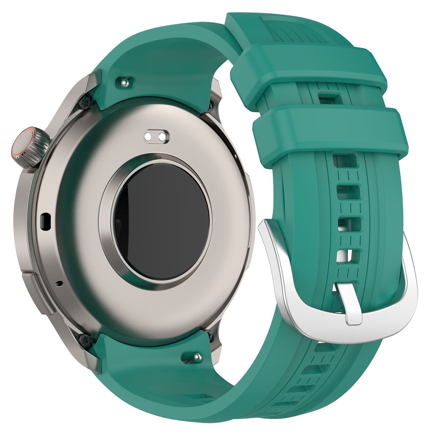 For-Amazfit-Balance-A2286-Vertical-Texture-Silicone-Watch-Band(Green)