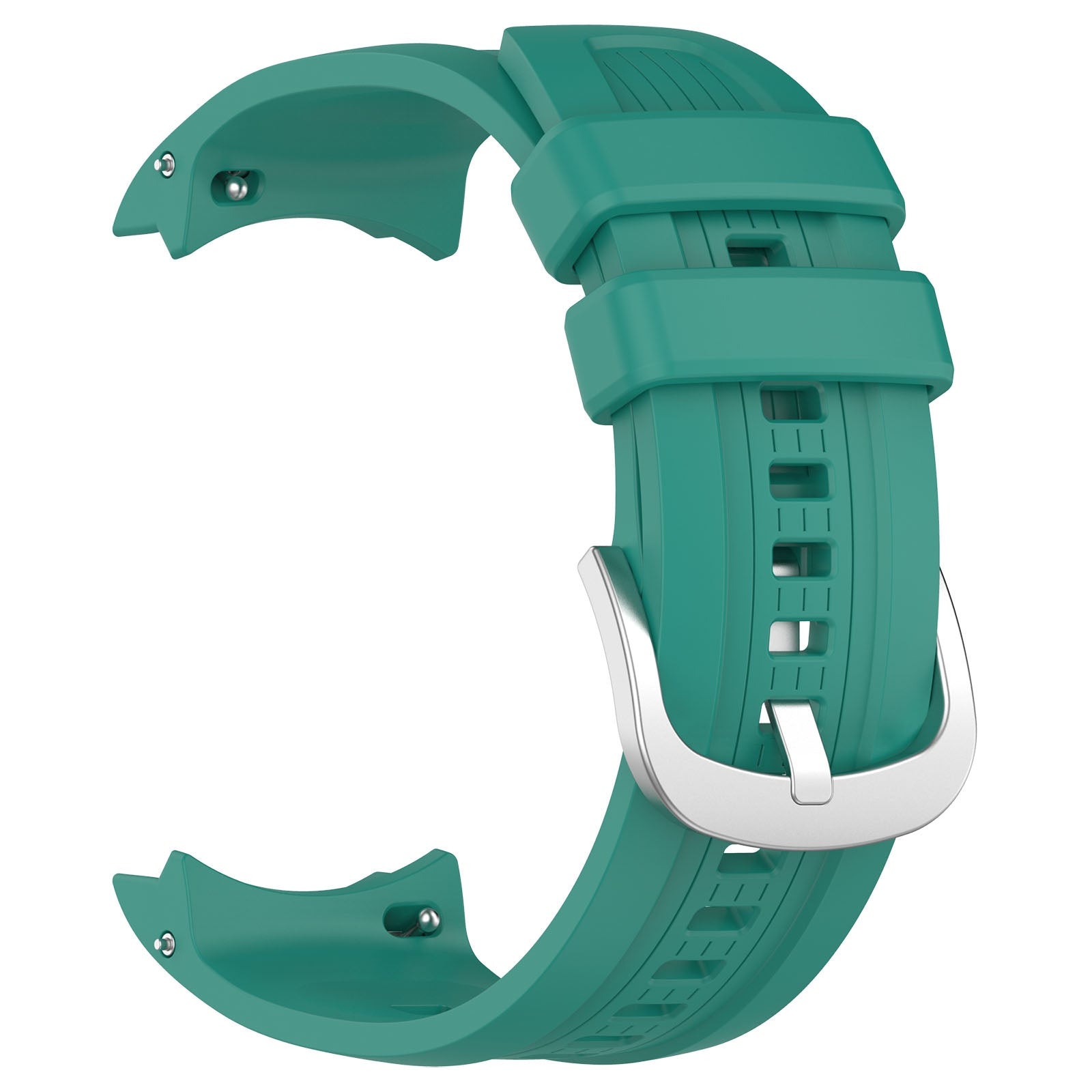For-Amazfit-Balance-A2286-Vertical-Texture-Silicone-Watch-Band(Green)