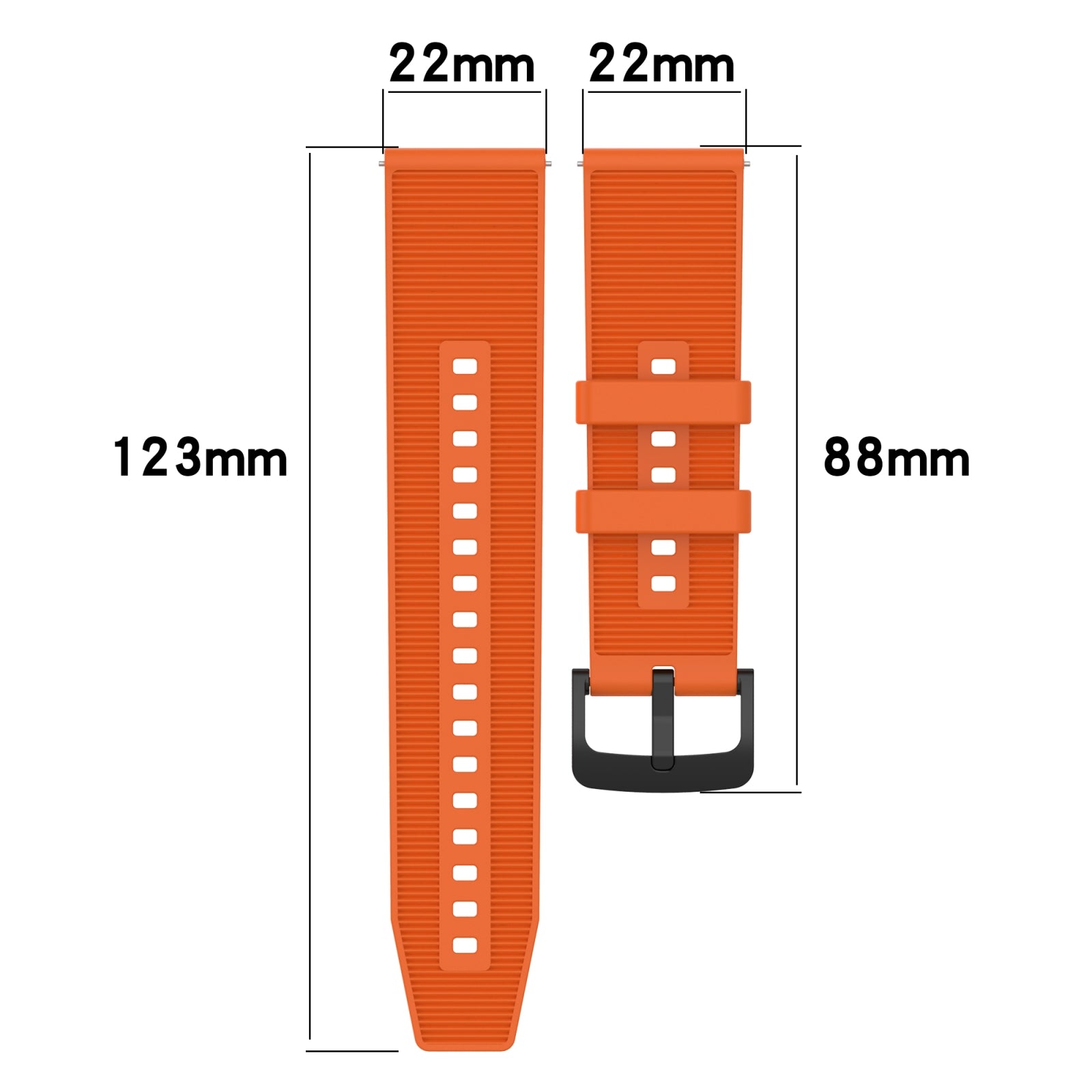 For-Amazfit-GTR-2e-22mm-Textured-Silicone-Solid-Color-Watch-Band(Rock-Cyan)