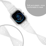 For-Amazfit-GTS-4-/-3-/-2-/-1-Universal-Integrated-Silicone-Watch-Band(Transparent)