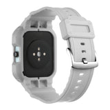 For-Amazfit-GTS-4-/-3-/-2-/-1-Universal-Integrated-Silicone-Watch-Band(Light-Gray)