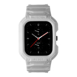 For-Amazfit-GTS-4-/-3-/-2-/-1-Universal-Integrated-Silicone-Watch-Band(Light-Gray)