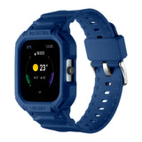 For-Amazfit-GTS-4-/-3-/-2-/-1-Universal-Integrated-Silicone-Watch-Band(Midnight-Blue)