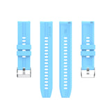 For-Amazfit-GTS-2e-/-GTS-2-20mm-Silicone-Watch-Band-with-Silver-Buckle(Sky-Blue)