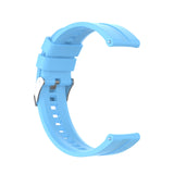 For-Amazfit-GTS-2e-/-GTS-2-20mm-Silicone-Watch-Band-with-Silver-Buckle(Sky-Blue)