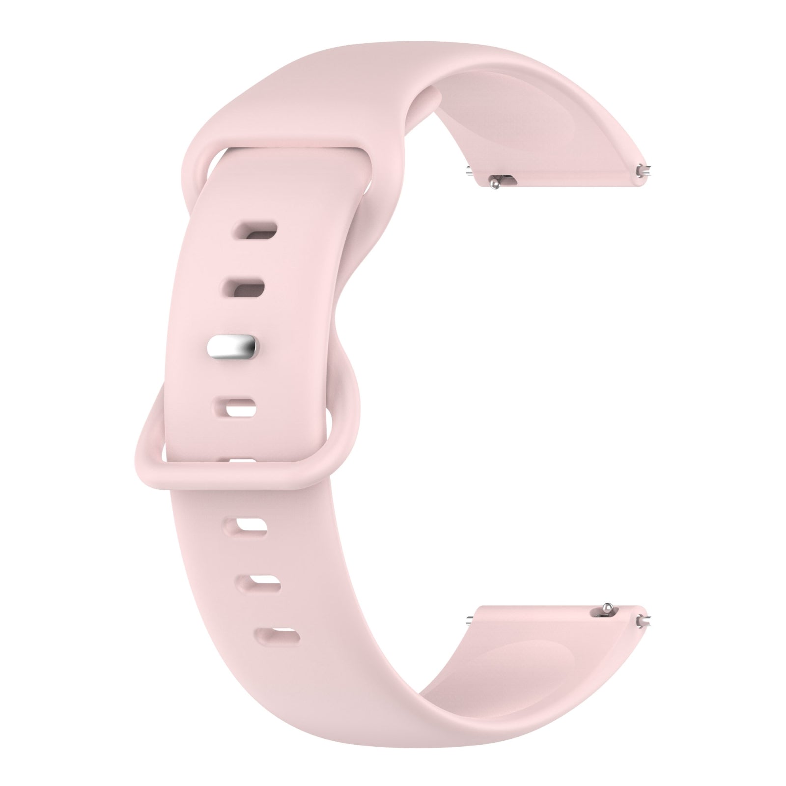 For-Amazfit-GTS-3-20mm-Solid-Color-Silicone-Watch-Band(Pink)