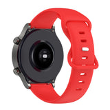 For-Amazfit-Stratos-2-22mm-Silicone-Solid-Color-Watch-Band(Green)