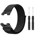 For-Amazfit-T-Rex-/-T-Rex-Pro-/-Ares-Nylon-Loop-Watch-Band(Official-Black)