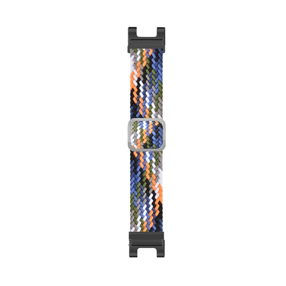 For-Amazfit-T-Rex-/-T-Rex-Pro-/-Ares-Adjustable-Buckle-Braided-Nylon-Watch-Band(Colorful)