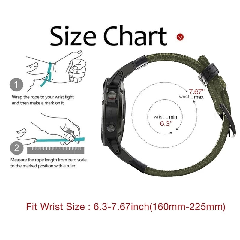 For-Amazfit-T-Rex-/-T-Rex-Pro-/-Ares-Leather-Nylon-Watch-Band(Khaki)