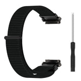 For-Amazfit-T-Rex2-Nylon-Loop-Buckle-Watch-Band(Black)