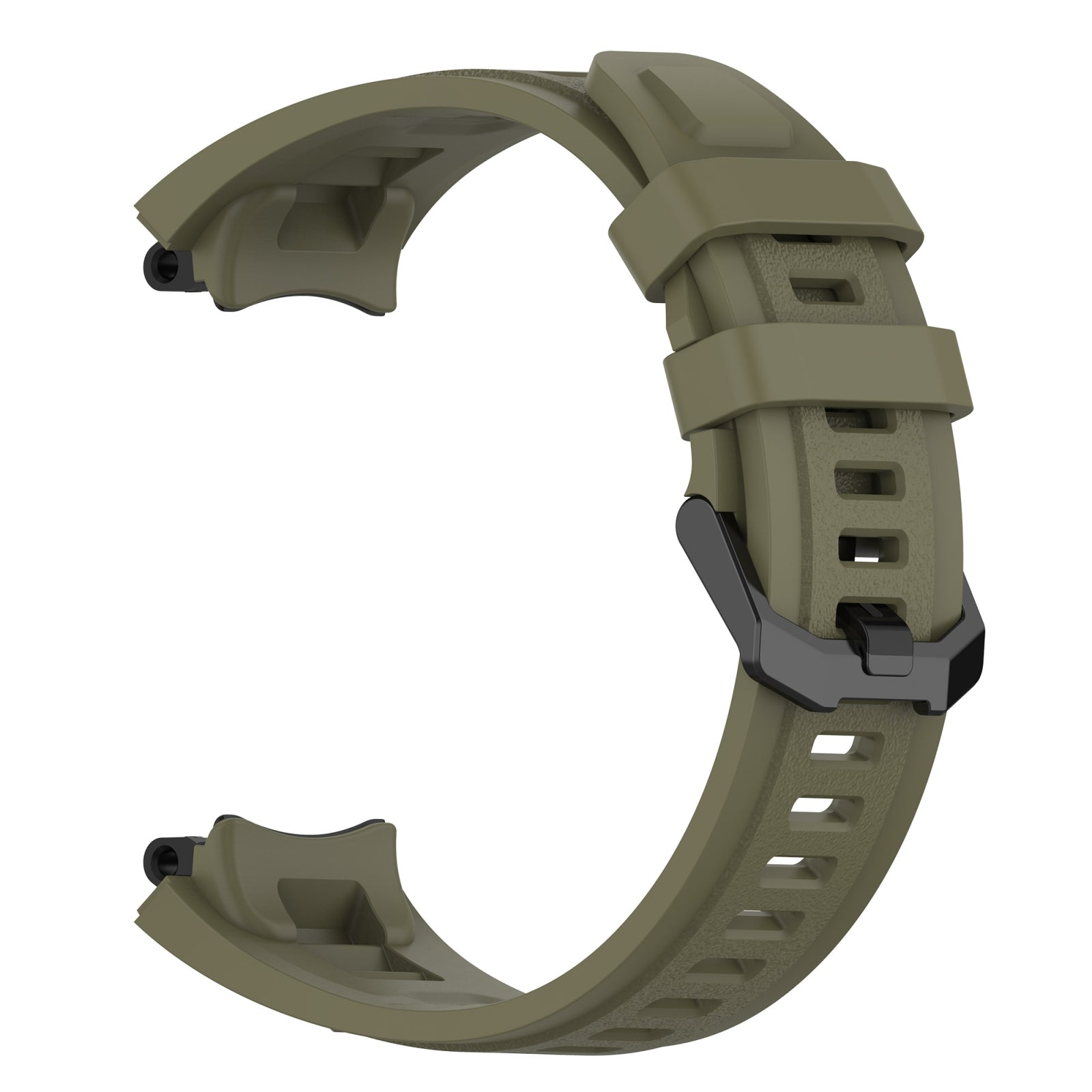 For-Amazfit-T-Rex-2-Silicone-Leisure-Watch-Band(Jungle-Green)