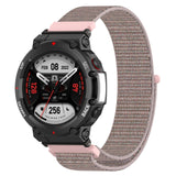 For-Amazfit-T-Rex2-Nylon-Loop-Buckle-Watch-Band(Powder-Sand)