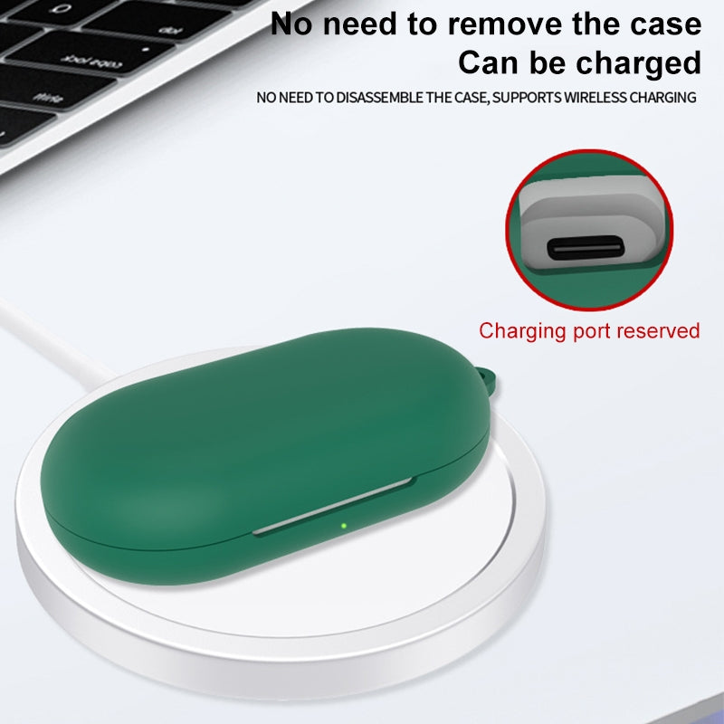 For-Anker-Soundcore-V20i-Wireless-Earphone-Silicone-Protective-Case(Black)