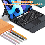 For-Apple-Pencil-(USB-C)-Stylus-Pen-Protective-Cover-with-Nib-Cover(Pink+Purple)