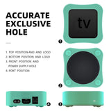For-Apple-TV-4K-5th-/-4th-Anti-slip-Shockproof-Silicone-Remote-Control-Protective-Case(Green)