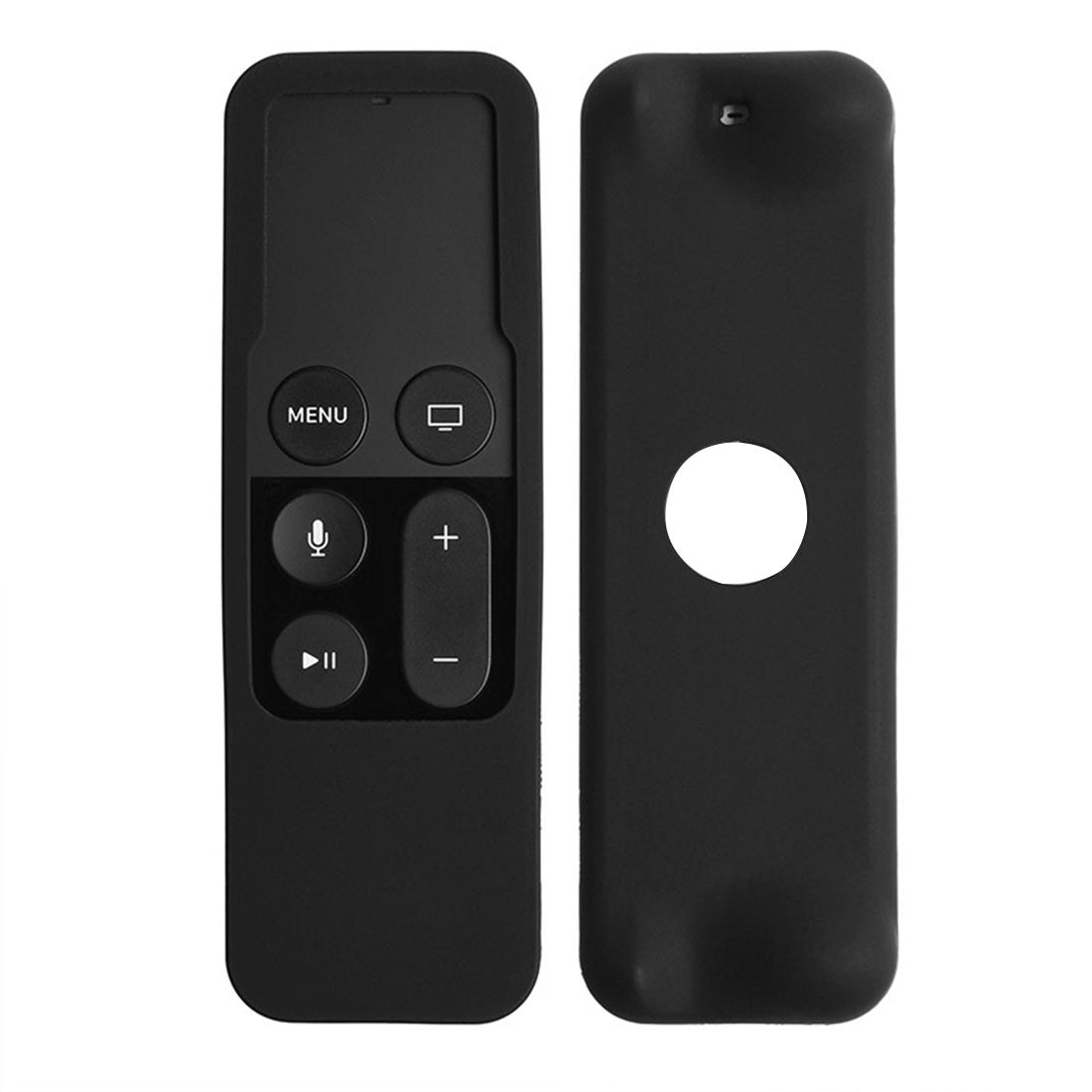 For-Apple-TV-4th-Siri-Remote-Controller-Shockproof-Silicone-Protective-Case-Pouch(Black)
