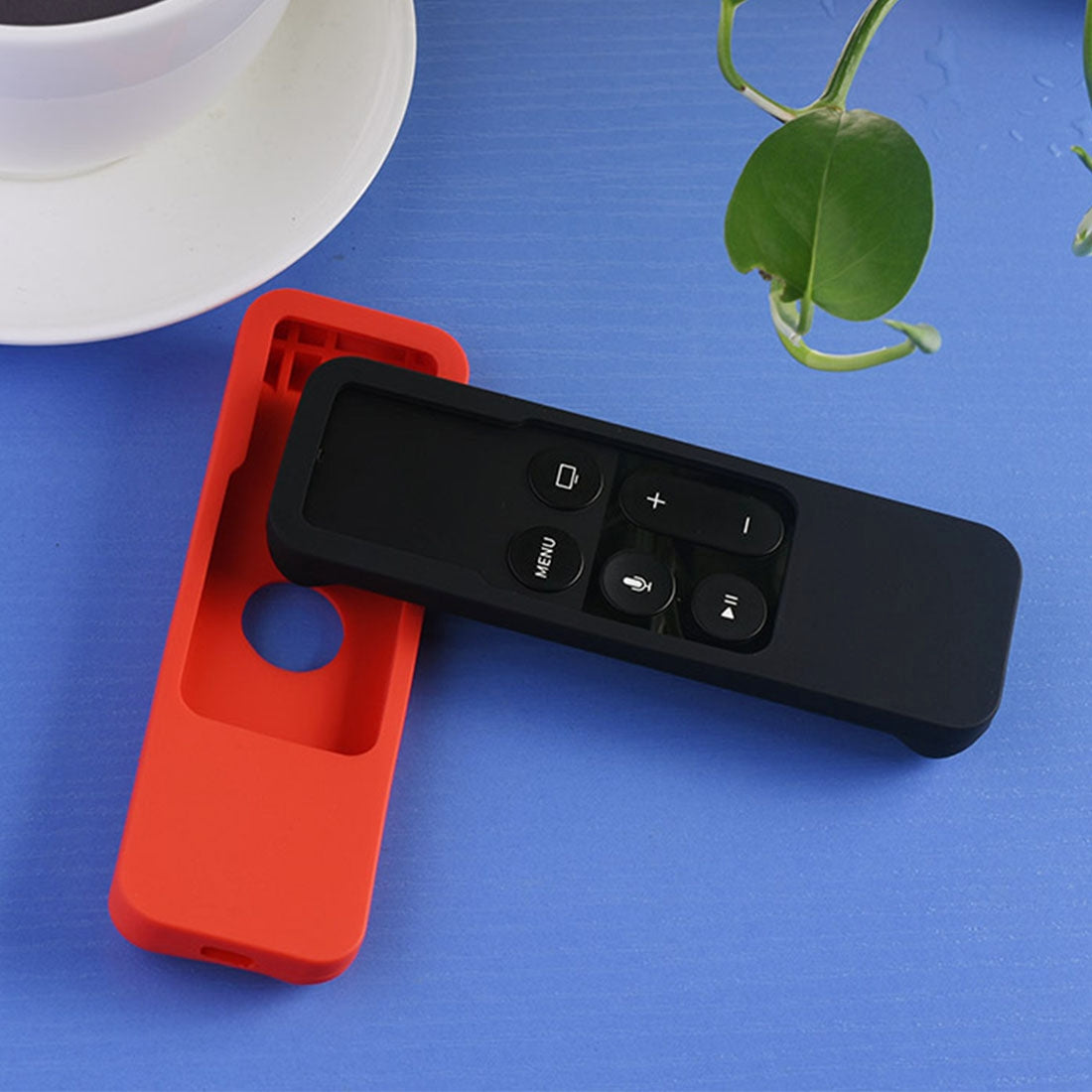 For-Apple-TV-4th-Siri-Remote-Controller-Shockproof-Silicone-Protective-Case-Pouch(Black)