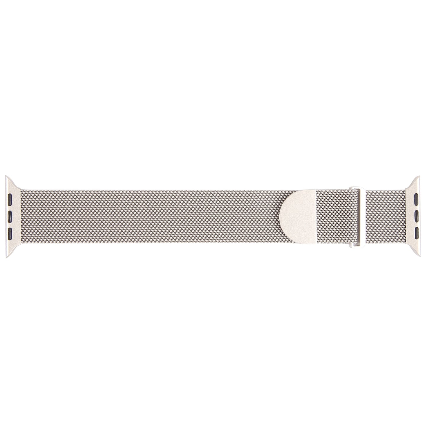 For-Apple-Watch-SE-2023-40mm-Milanese-Metal-Magnetic-Watch-Band(Starlight)