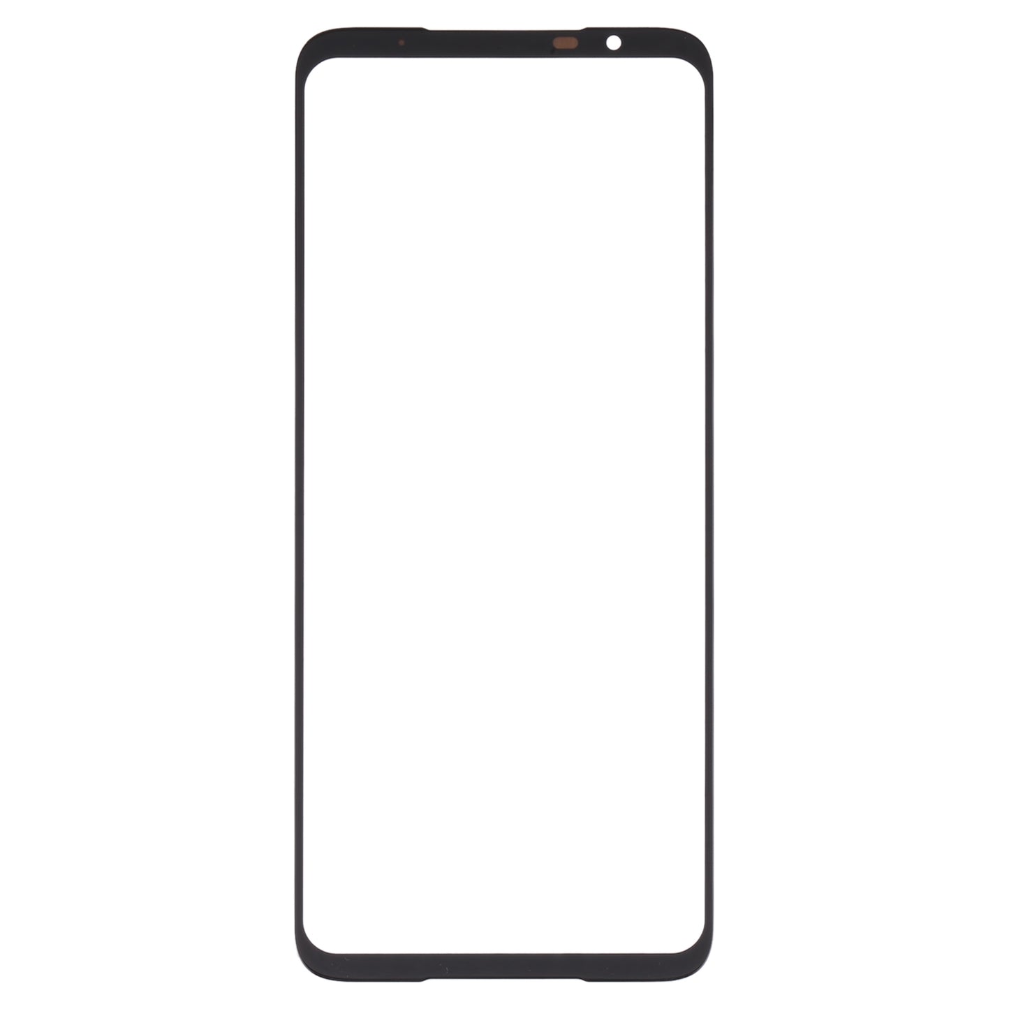 For-Asus-ROG-Phone-6-Pro-Front-Screen-Outer-Glass-Lens-with-OCA-Optically-Clear-Adhesive-(Black)