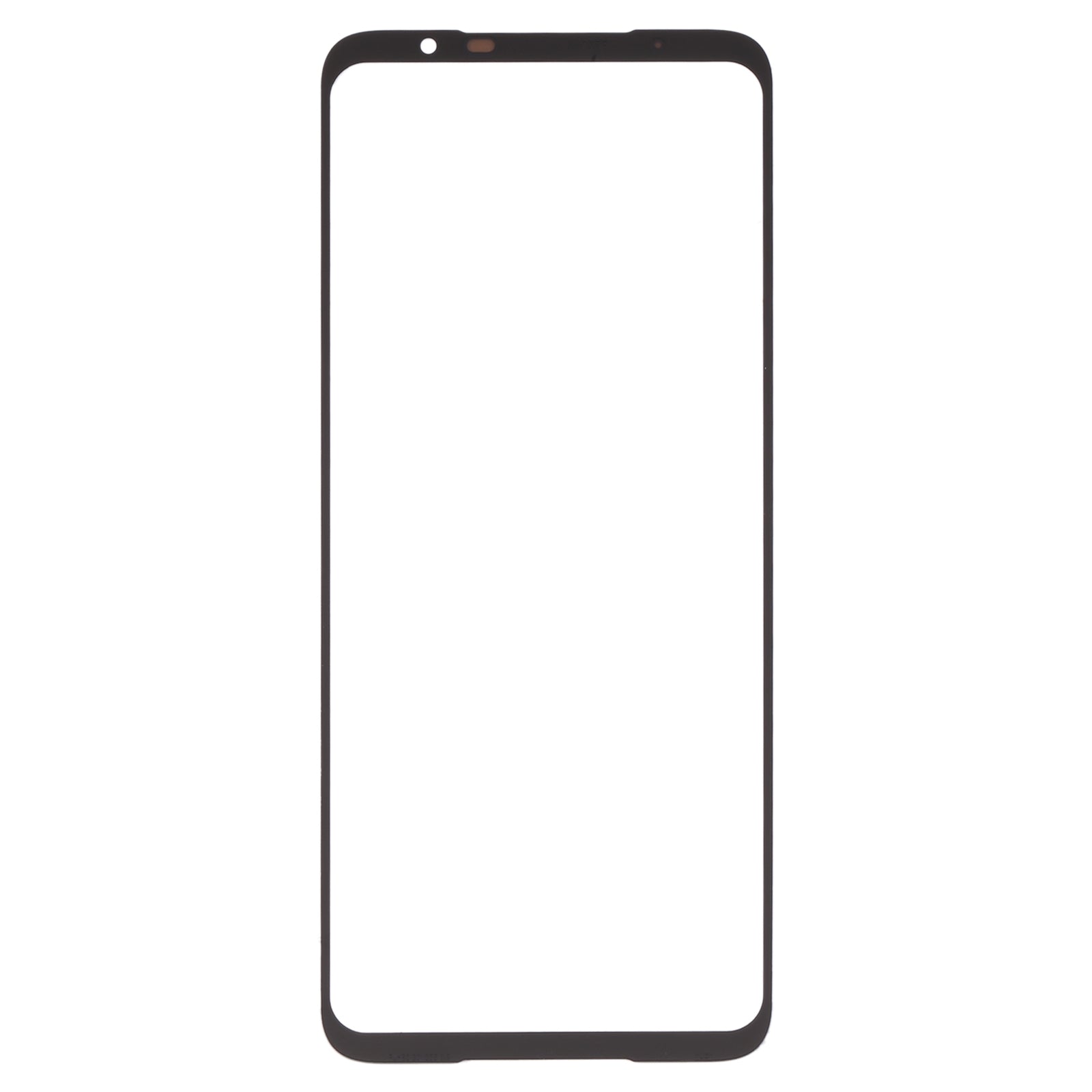 For-Asus-ROG-Phone-6-Pro-Front-Screen-Outer-Glass-Lens-with-OCA-Optically-Clear-Adhesive-(Black)