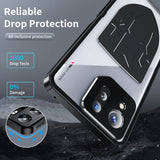 For-ASUS-ROG-Phone-8-/-8-Pro-Metal-Cooling-Phone-Case(Black)