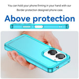 For-ASUS-Zenfone-9-Candy-Series-TPU-Phone-Case(Transparent-Blue)